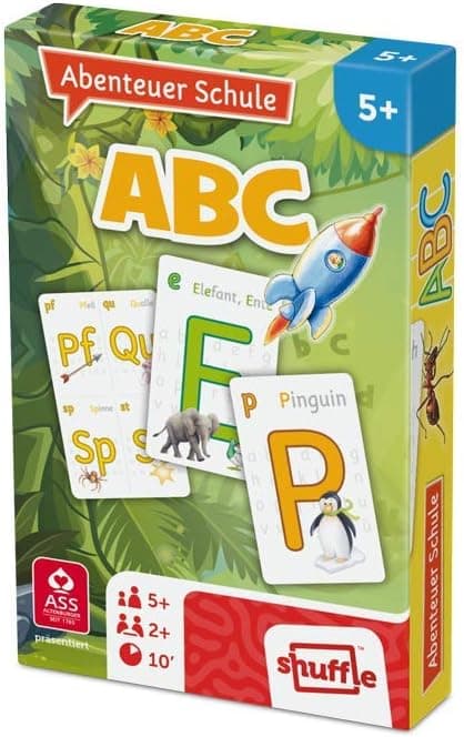 Detalle 2 de Abenteuer Schule – ABC Lernspiel von ASS Altenburger (22572842) für Schulanfänger