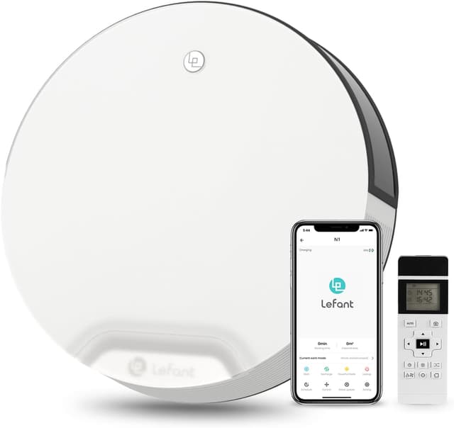 Detalle de Lefant N1R Robot Aspirapolvere con 4500Pa, fino a 165 minuti e 4 modalità