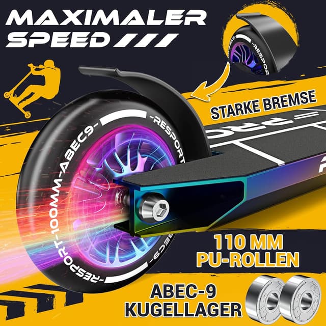 Thumbnail 4 de RE:SPORT REVO PRO Stunt Scooter 110 mm