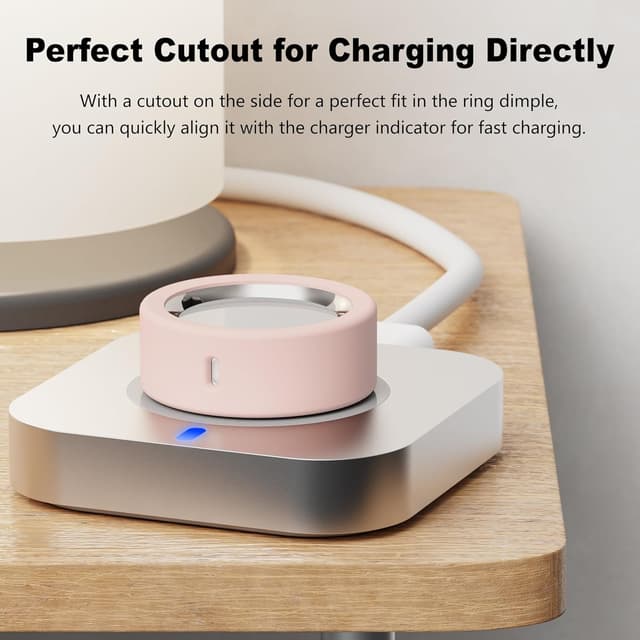 Detalle de Snyeest elastic silicone cover compatible with Oura Ring 4 / Ring 4 Ceramic / Oura Ring Gen 3