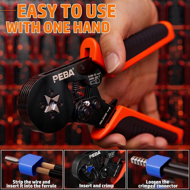 Thumbnail 4 de PEBA Set Pinza Crimpatrice 21 misure 🛠