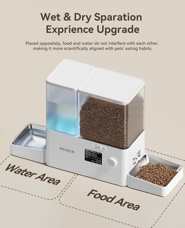 Detalle de 8.5L Automatic Cat Feeder with Timer