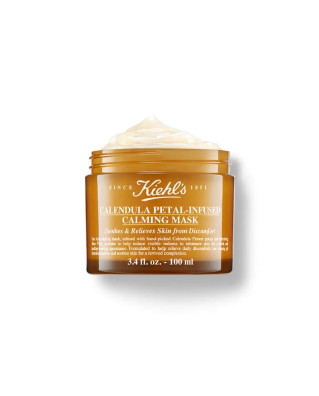 Detalle 2 de Kiehl's Calendula Petal Mask 100 ml — mascarilla facial calmante