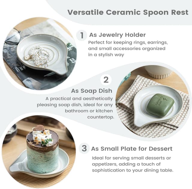 Thumbnail 2 de LAUCHUH Spoon Rest 5 Inch đœ