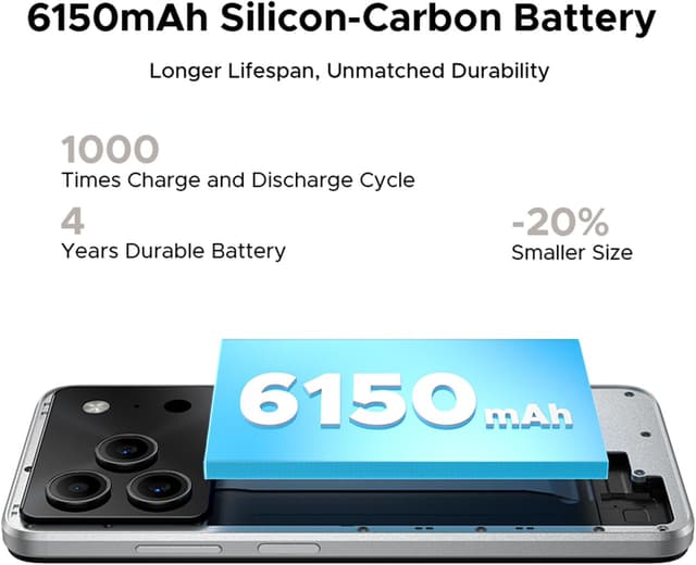 Thumbnail 4 de DOOGEE Note 56 6.56" 90Hz Android 16 smartphone