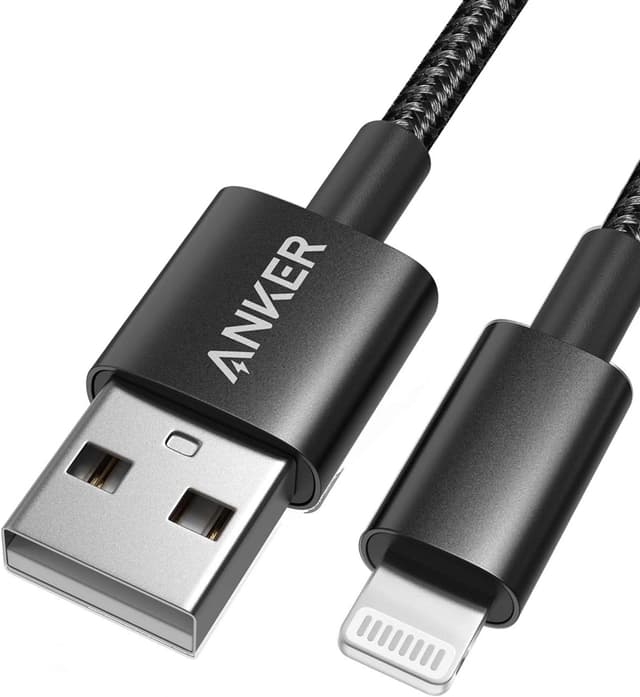 Detalle de Anker cable iPhone nylon 3,3 ft MFi