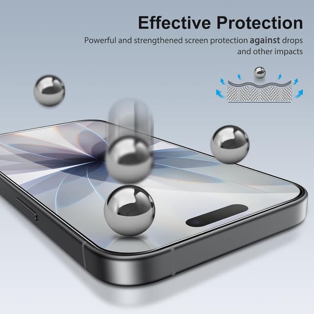 Thumbnail 6 de SPARIN iPhone 17 Panzer Glas 9H