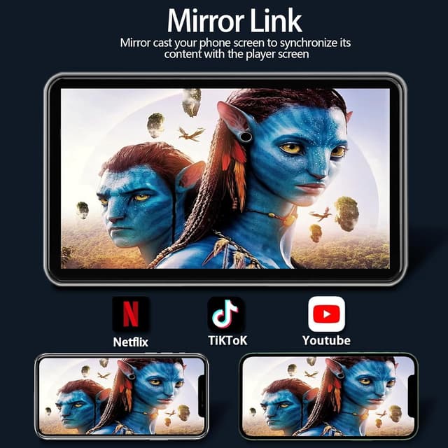 Detalle 2 de Carplay Screen 7" Wireless CarPlay for Cars