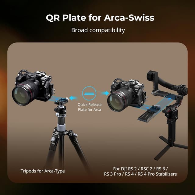 Thumbnail 5 de SMALLRIG R6 II Kamerakäfig-Kit für Canon R6 Mark II (kompletter Käfig, oberer Griff, Cold Shoes, NATO-Schienen) – 5197