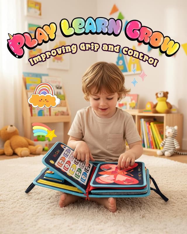 Thumbnail 1 de BZGG Montessori Busy Board Ocean World