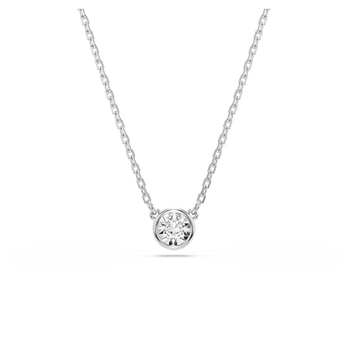 Detalle de Swarovski Colgante Imber redondo blanco