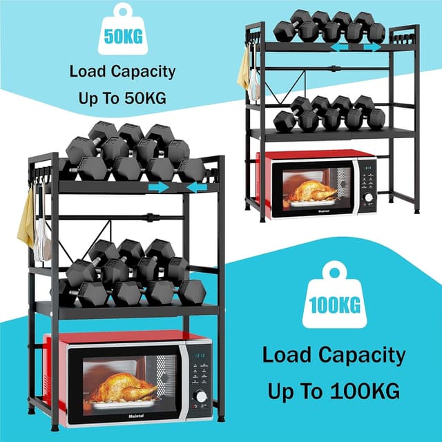 Thumbnail 5 de Mointal estantería expandible para microondas