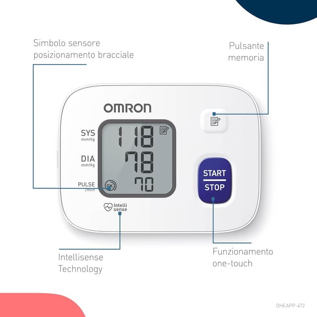 Thumbnail 4 de Omron RS2 Misuratore di Pressione da Polso
