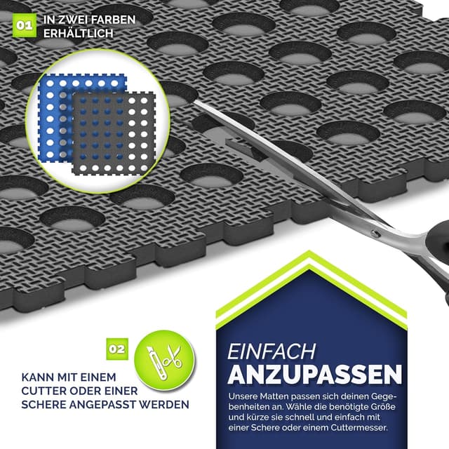 Thumbnail 4 de tillvex Tapis de protection piscine 36 pièces 51x51 cm