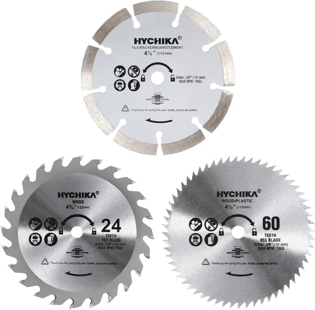 Thumbnail 6 de HYCHIKA Sega circolare 750W per legno, metallo e piastrelle 📐