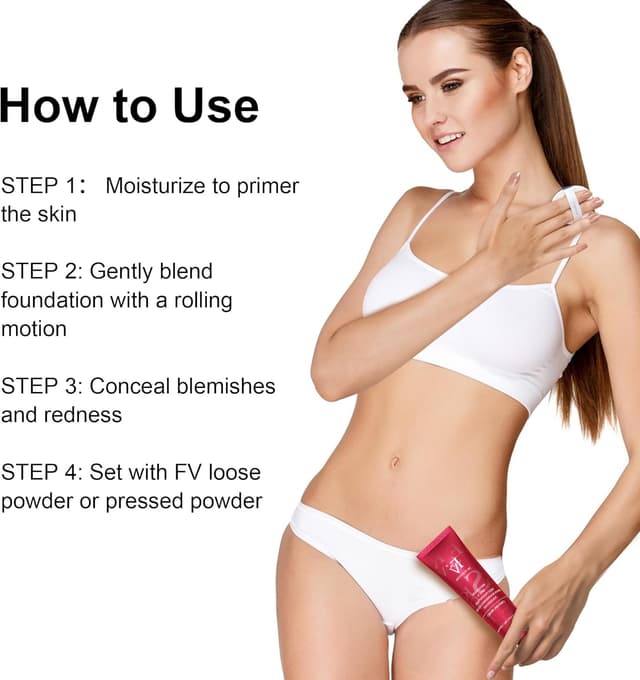 Thumbnail 5 de FV Base Maquillaje Hidratante 💧 Natural & Larga Duración, 30g