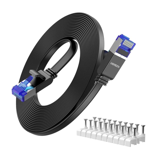 Detalle de UGREEN Cat 8 LAN Kabel 40 Gbps 2000 MHz 10 m