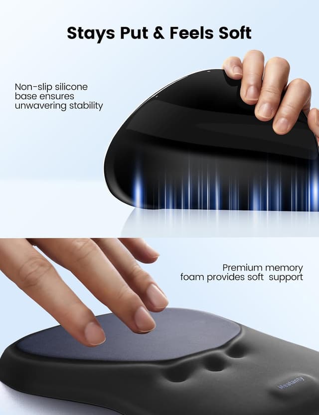 Thumbnail 5 de meatanty Tapis de souris ergonomique