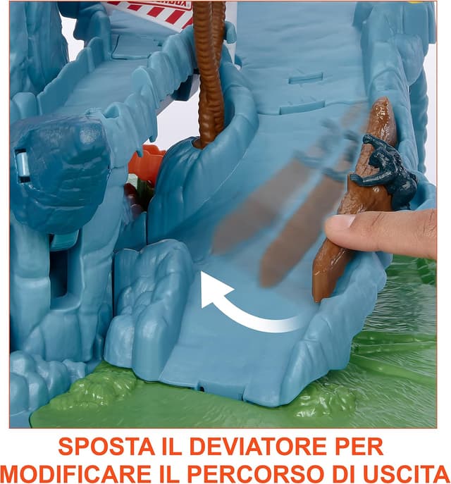 Detalle 1 de Playset Matchbox Fuga dal Vulcano