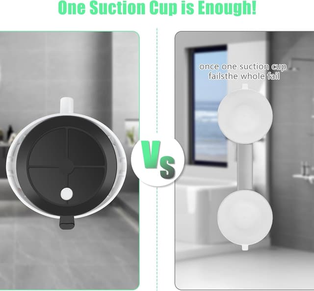 Thumbnail 6 de 2 Paquete Seguridad Agarraderas Baño con Ventosa 250 lb