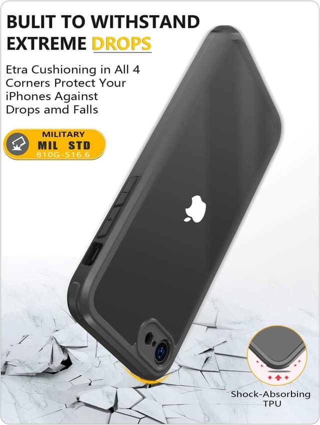 Detalle de iPhone SE 2022/2020 360° Shockproof Case