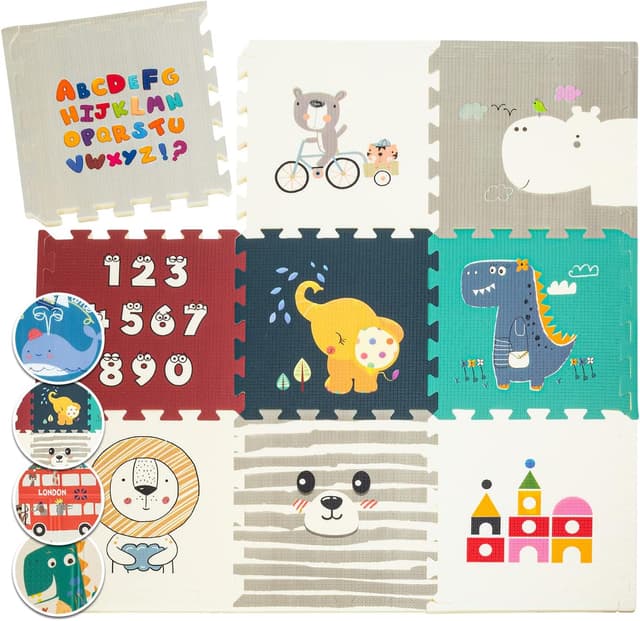 Imagen de Star Ibaby Tappeto Puzzle Animals 9pz en OfertitasTOP