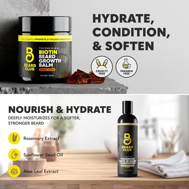 Thumbnail 6 de The Beard Club Titanium Beard Growth Kit ⚙