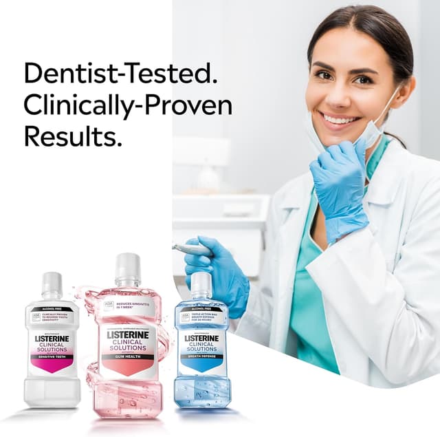 Thumbnail 6 de Listerine Clinical Solutions Breath Defense 1 L 🦷