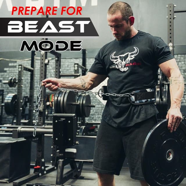 Detalle 2 de Dip belt weight lifting chain 36 inch