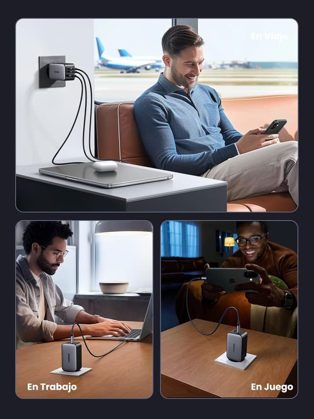 Thumbnail 6 de UGREEN Nexode Cargador USB C 65W