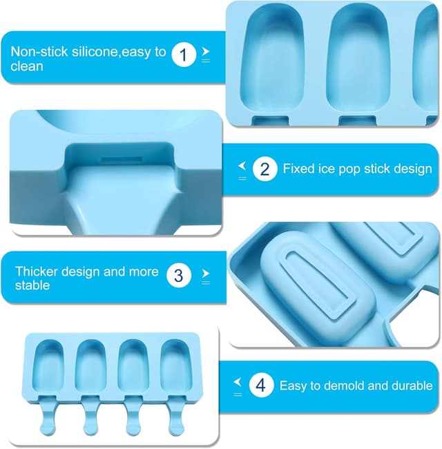 Thumbnail 5 de Sinnsally Eisformen Silikon 25x14 cm