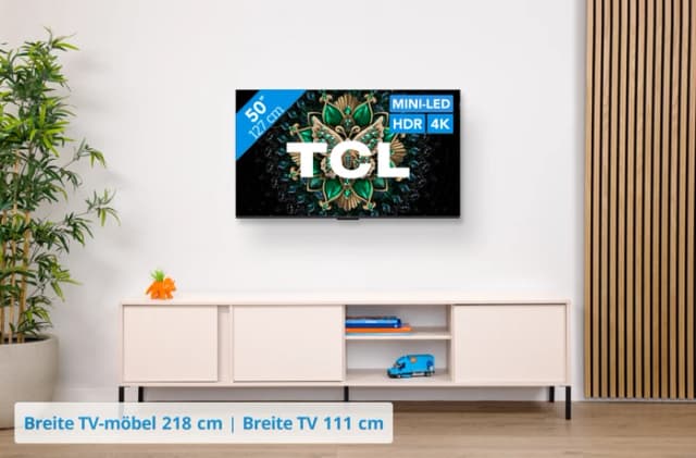 Thumbnail 28 de TCL QD Mini-LED C61K 50 Zoll
