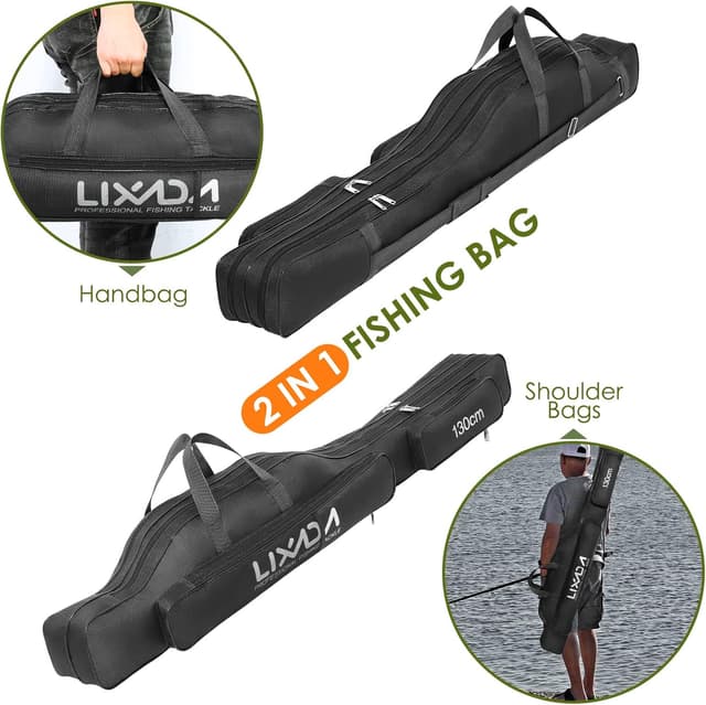 Detalle 2 de Lixada Sac de pêche Portable 100/130/150 cm
