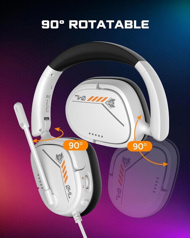 Thumbnail 6 de NUBWO HG04L Gaming Headset 250g