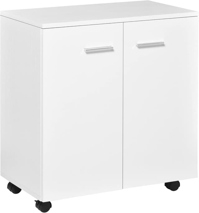 Detalle de HOMCOM buffet rangement 60 x 35 x 65 cm
