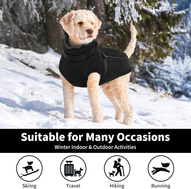Thumbnail 3 de Lelepet Small Dog Coat With Harness