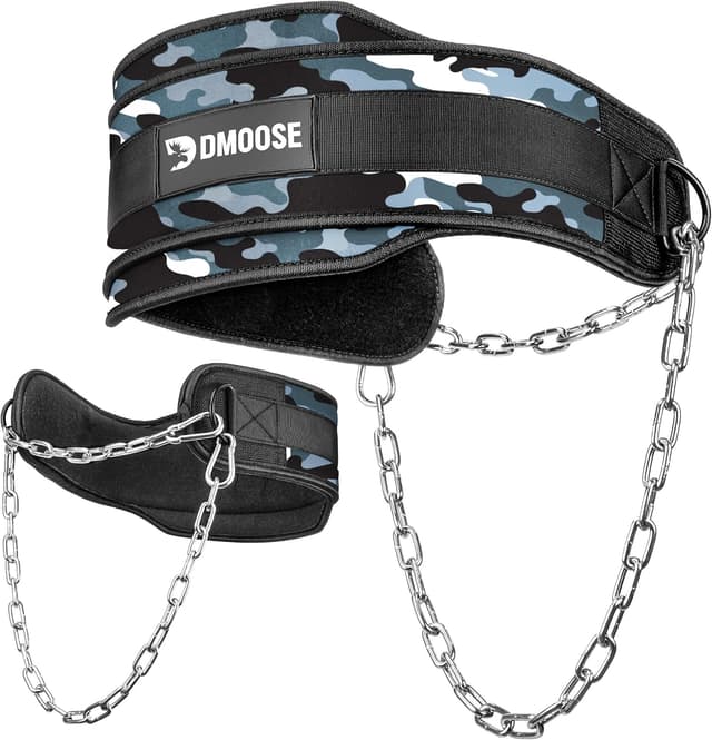 Detalle de Dip belt with 36" chain, supports 350lbs