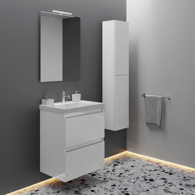 Detalle 2 de B-Best Cosmic mueble baño 70 cm espejo