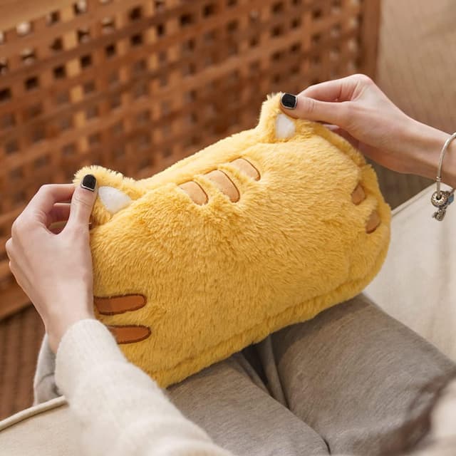 Detalle 2 de GeekShare Cute Fat Cat Plush Bag crossbody for Switch