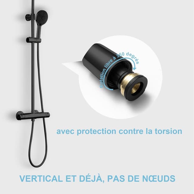 Thumbnail 2 de OFFO Flexible de Douche 2.0 m 11 mm