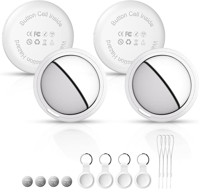 Detalle de Bnlei Smart Air Tracker Tag, Find My, iOS, 4 pz