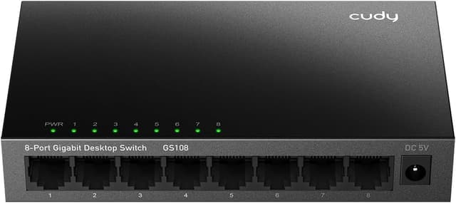 Imagen de Cudy GS108 Switch Ethernet Gigabit 8 ports en OfertitasTOP
