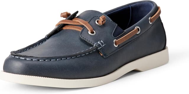 Detalle de Amazon Essentials Unisex Kinder Bootsschuh ohne Schnürsenkel – mit 360°-Schnürsystem