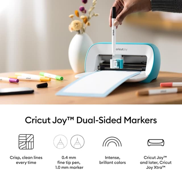 Thumbnail 2 de Cricut Joy pennarelli a doppia punta, 22 pezzi