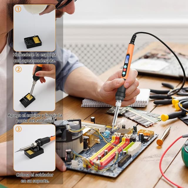 Thumbnail 6 de HANDSKIT soldador 90W 8 en 1