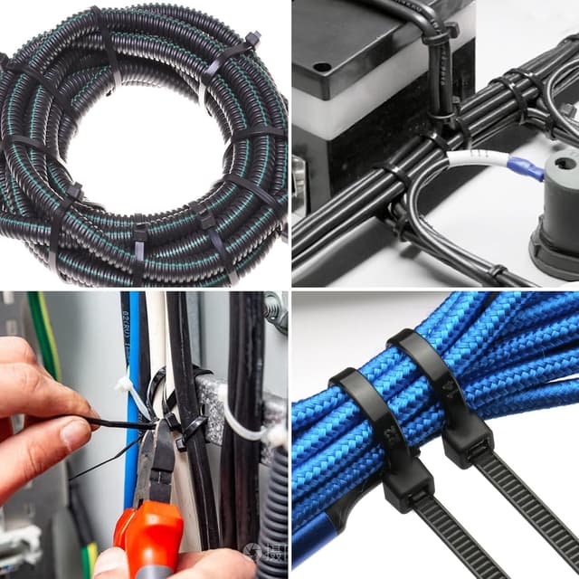 Detalle 2 de 1000 pack cable ties 200mm, 3.6mm