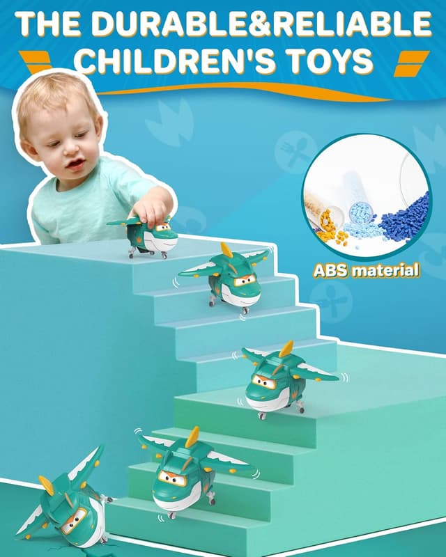 Thumbnail 6 de Super Wings Tino Verwandlung 20 cm