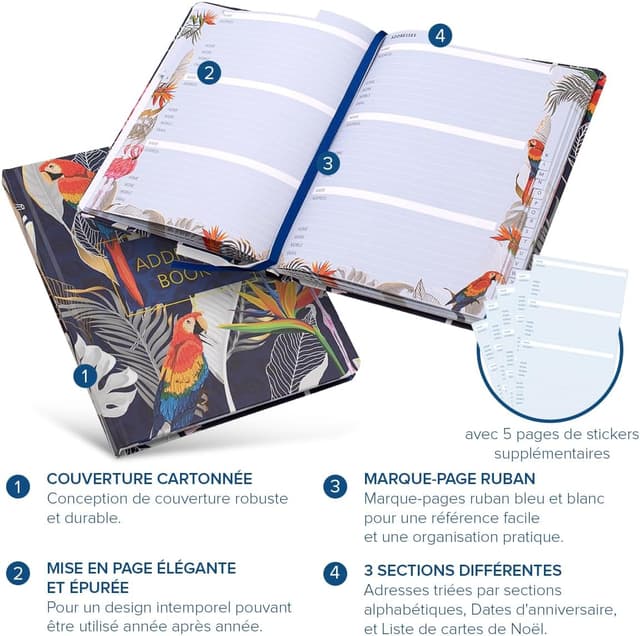 Detalle de Joeji's Carnet d'adresses A5 📒