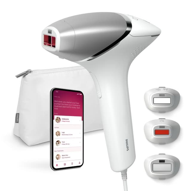 Detalle de Depiladora Philips Lumea IPL Serie 8000 SenseIQ