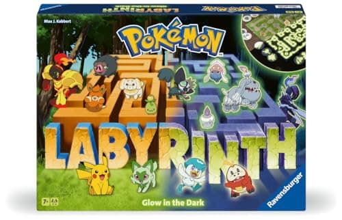 Detalle de Ravensburger Laberinto Pokémon — juego familiar 2-4 jugadores
